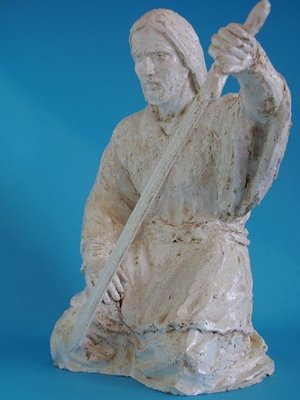 Sacred art - Jesus with the sword